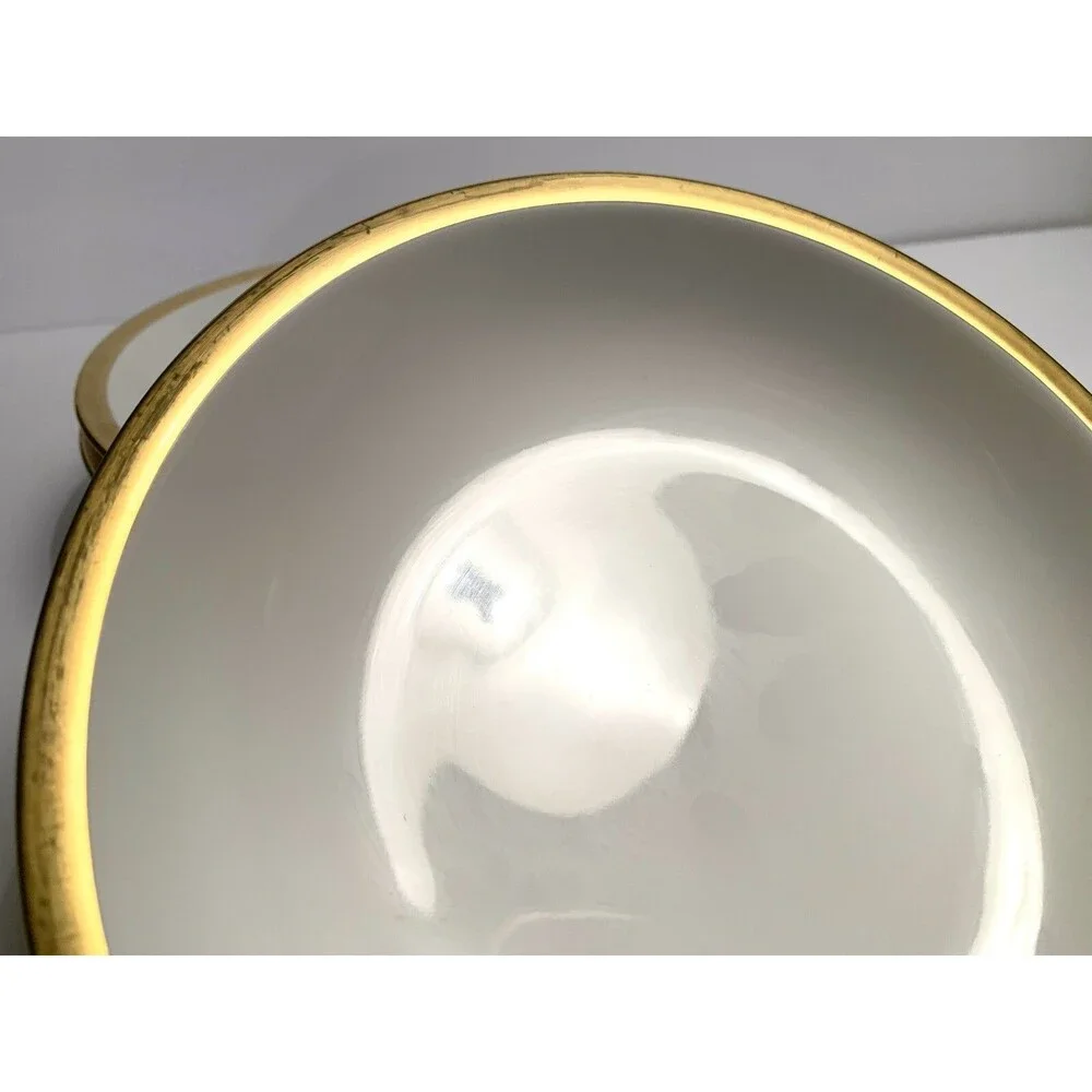 Arzberg Germany Dessert/Salad Bowl Gold Rim Set Of 4 Vintage